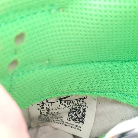 Nike Dunk SE Low Volt Green black men\'s size  12.5 main image 9